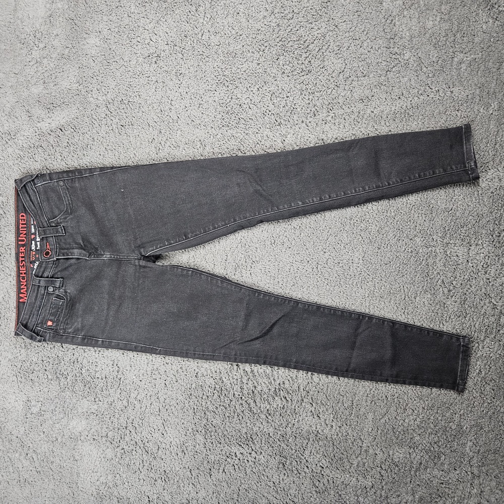 True Religion X Manchester United Halle Skinny‎ Jeans Womens 29 Soccer